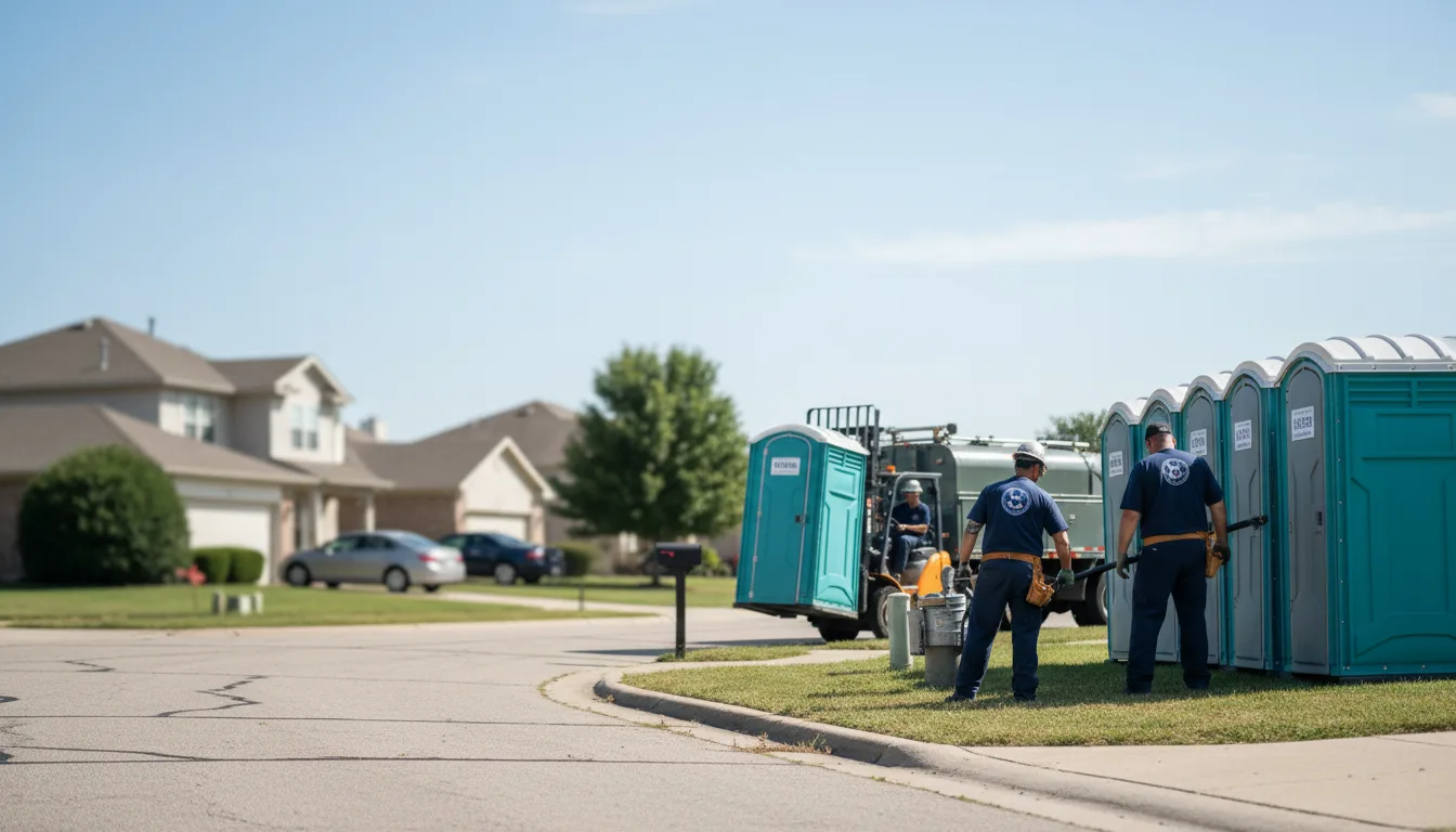 Porta Potty Rental in Channahon, IL near me